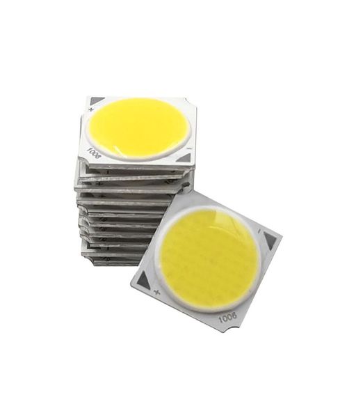 

10pcs 19mm cob 10w 30w led light source chip 300ma 900ma side spot lights on board bulb ceiling spotlight lamp lighting strips