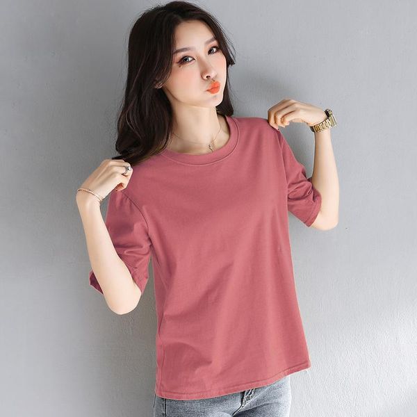 

women's t-shirt t shirt orange women short sleeve tshirt lady, White