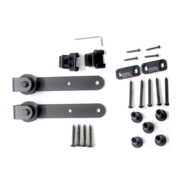 

mini carbon steel sliding barn door hardware cabinet hanging rail track kit other