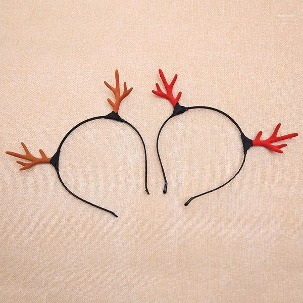 

christmas decorations children antlers hair hoop festival cloth cartoon decoration lovely head accessories1