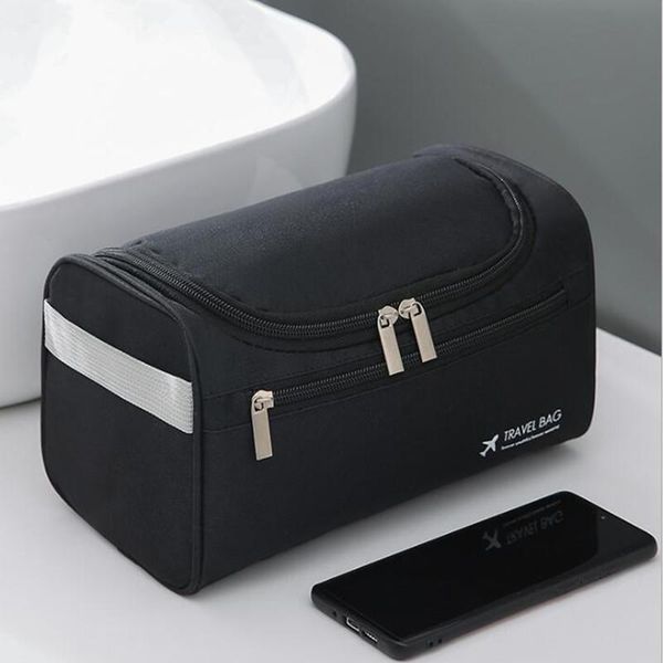 

cosmetic bags & cases men travel bag functional hanging big makeup case necessaries organizer storage pouch toiletry make up wash box