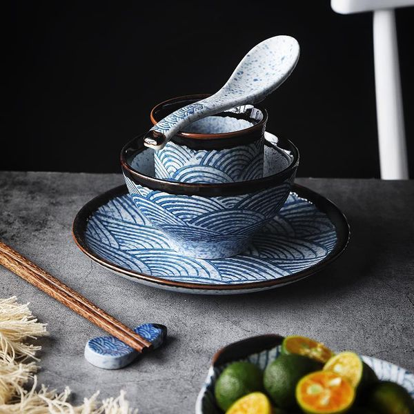 

dishes & plates ceramic plate salad bowl coffee cup soup spoon restaurant kitchen steak dinner set porcelain breakfast