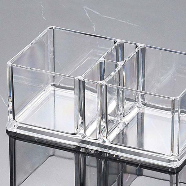

tissue boxes & napkins t21d clear acrylic cocktail napkin holder box paper serviette dispenser bar caddy straws organiser for dining table h