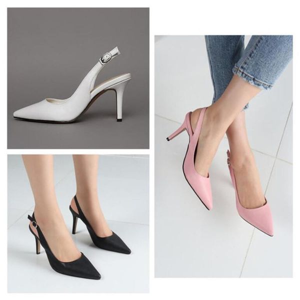 

dress shoes women sandals fashion summer pumps woman casual high heels party non-slip arrival plus size, Black