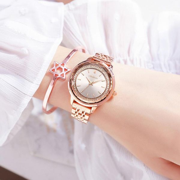 

wristwatches nektom ladies watch fashion luxury diamond classic women wrist elegant relogio feminino waterproof business, Slivery;brown