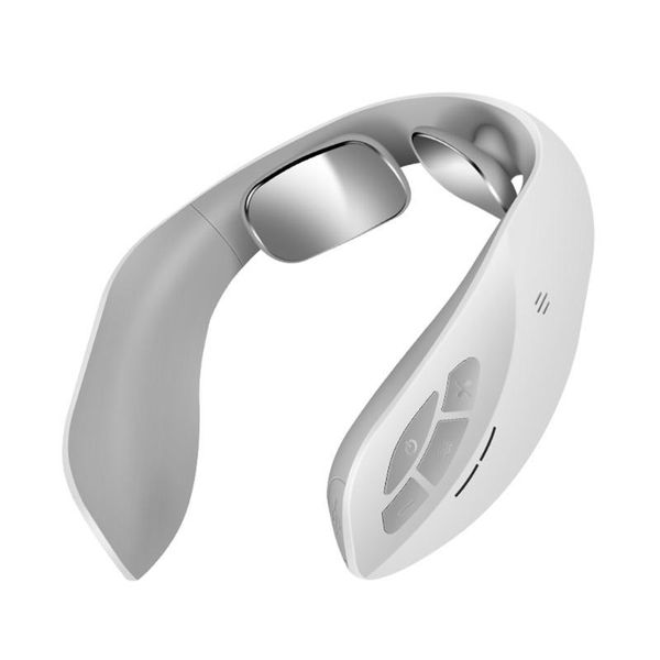 

electric massagers neck massager with heat intelligent wireless pulse portable 3d travel cordless for home office use