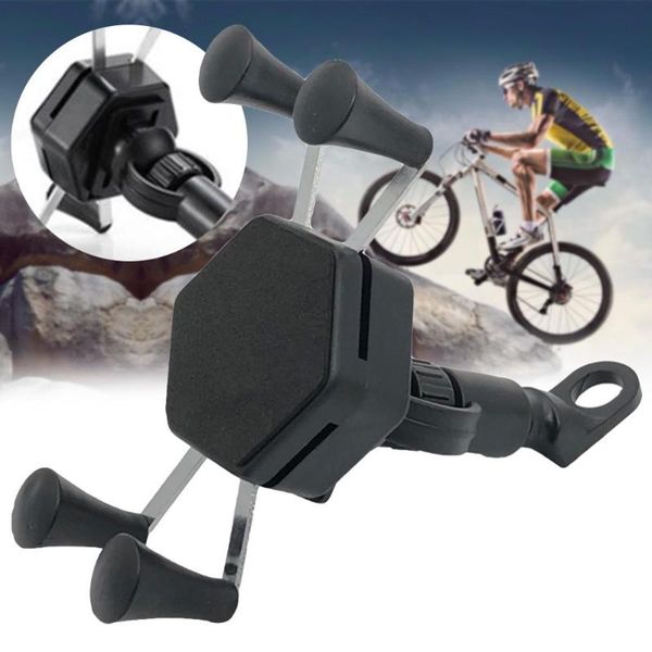 

car & truck racks universal 360 degree adjustable bracket motorcycle electric bike bicycle mobile phone holder multifunctional navigator