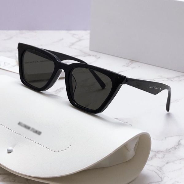 

fashion sunglasses frames 2021 gm stylish square frame colorful lens for men and women, Black