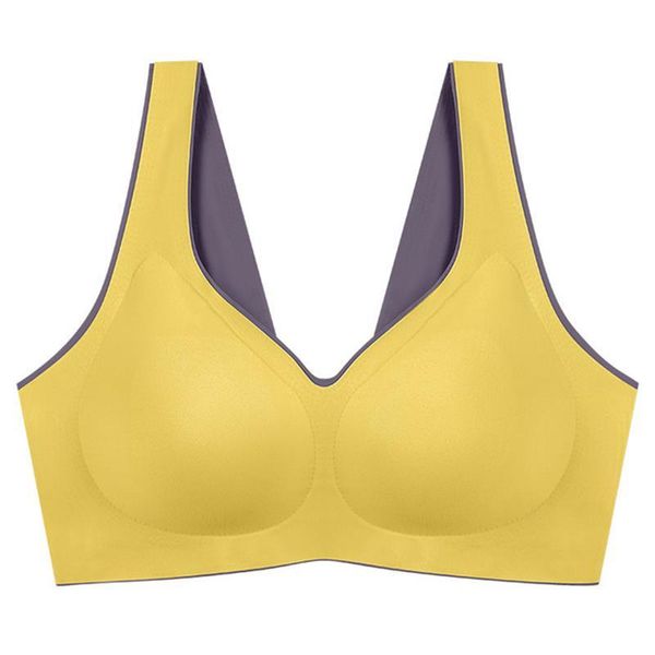 

latex seamless bra wire-ladies sport fitness gathering yoga outfit
