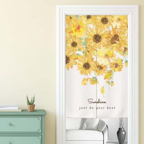 

nordic door curtain punch short kitchen bedroom living room blackout curtains partition drapes home entrance decor