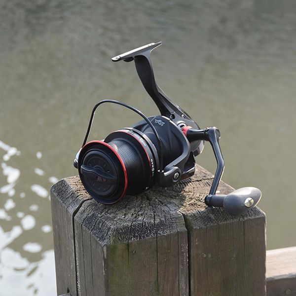 

baitcasting reels 100% original full metal 8000 9000 10000 12+1bb spinning fishing reel 4.6:1 saltwater carp feeder + aluminum spool t4