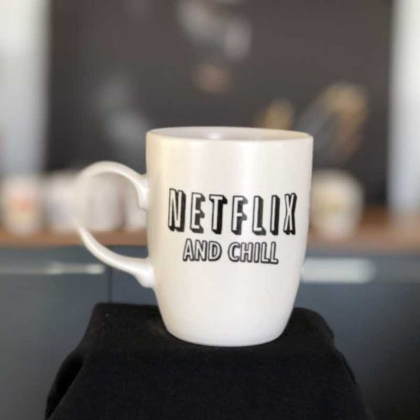 

mugs netflix cup cute regular size coffee tea milk