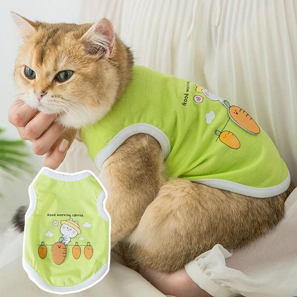 

sun flower pet clothes for cats cartoon cat vests kitten summer lovely dog small dogs costume drop costumes