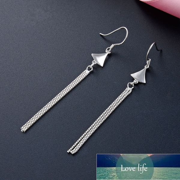 

925 sterling silver earrings for women long tassel earing brincos femme wedding bridal fine jewelry accessories bijoux gifts