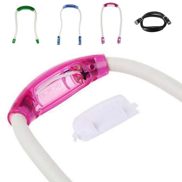 

book lights convenient flexible handsled neck hug light reading flash lamp camping