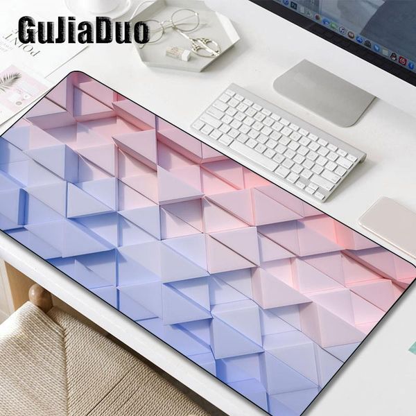 

mouse pads & wrist rests gujiaduo triangular fold art pattern pad gamer computer keyboard table rubber creative mousepad gaming accessories