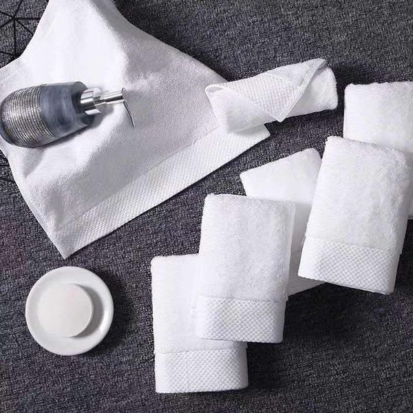 

towel 1pc cotton towels home kitchen hand el bathroom white face 35x35/35x75/40x80cm