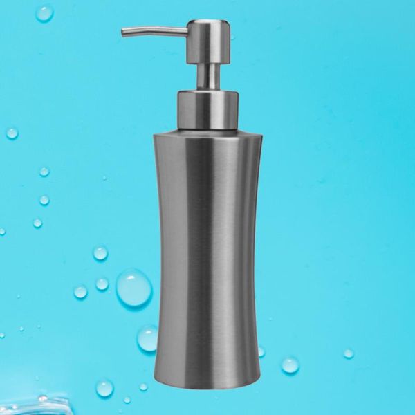 

stainless steel soap dispenser and liquid counterlotion bottle hand wash pump - 10x5.7cm