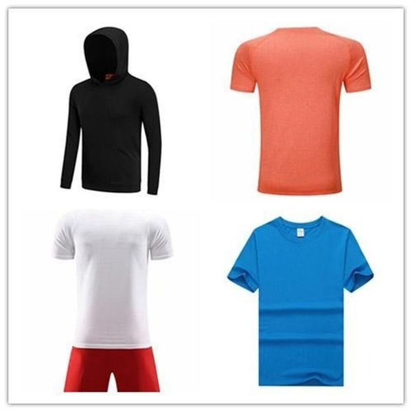 

long sleeve fitness suit sports short sleeve t-shirt sweatshirt breathable men and women quick drying clothes dsei-064, Black