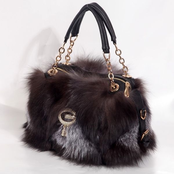 

dinner bag 2021autumn and winter female fur straw plush portable single shoulder messenger rhinestone banquet big bag