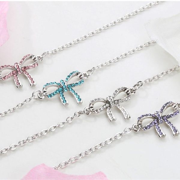 

noble simple sweet bracelet bangle for women lady fashion bracelets crystal charm link chain jewelry bangles 2021 link,, Black