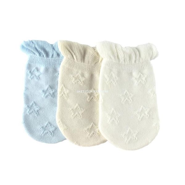 

children's mittens baby children knee tube stocking+arm sleeves+glooves+socks set soft cotton knitted leg warmer kit dropship, White