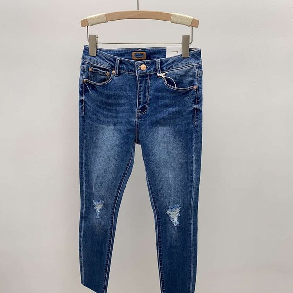 

summer urban leisure cotton pants women's, Blue