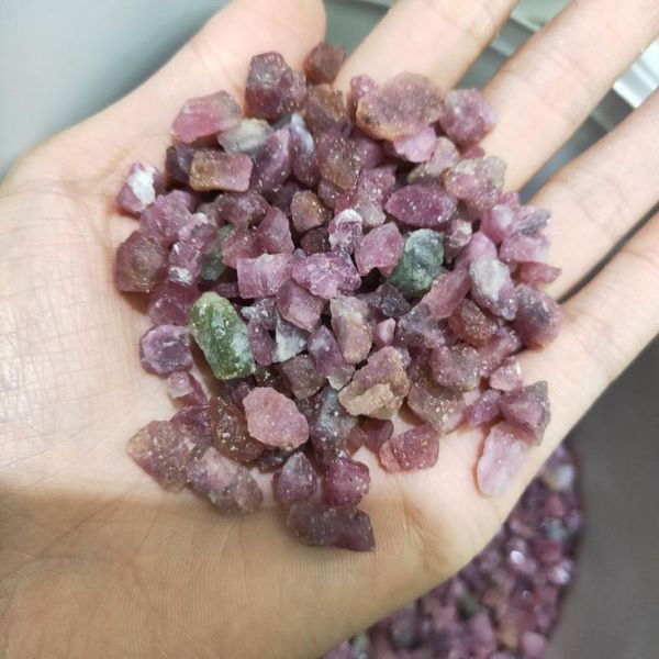 

decorative objects & figurines 1000g natural stone crystal gravel specimen tourmaline home decor for aquarium healing energy