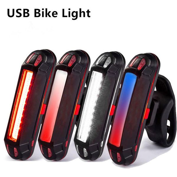 

bike lights 100 lumens led tail light usb rechargeable powerful bicycle rear lamp accessories mtb cycling