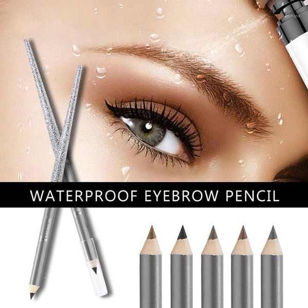 

eyebrow enhancers makeup brand long lasting waterproof pencils easy to wear black gray colors enhance eyebrows1