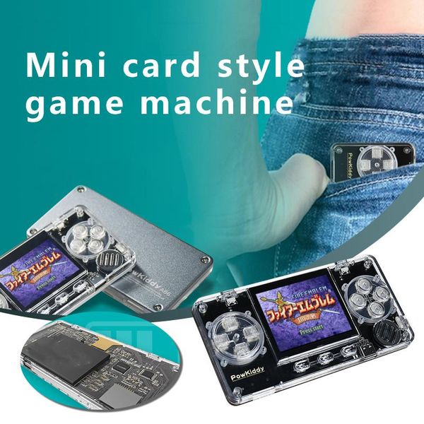 

mini card machine handheld pocket portable game console ps retro arcade players