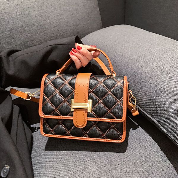 

luxury herme handbags and storage korean version of foreign style small 2021 new fashion trend versatile lingge single s chc9