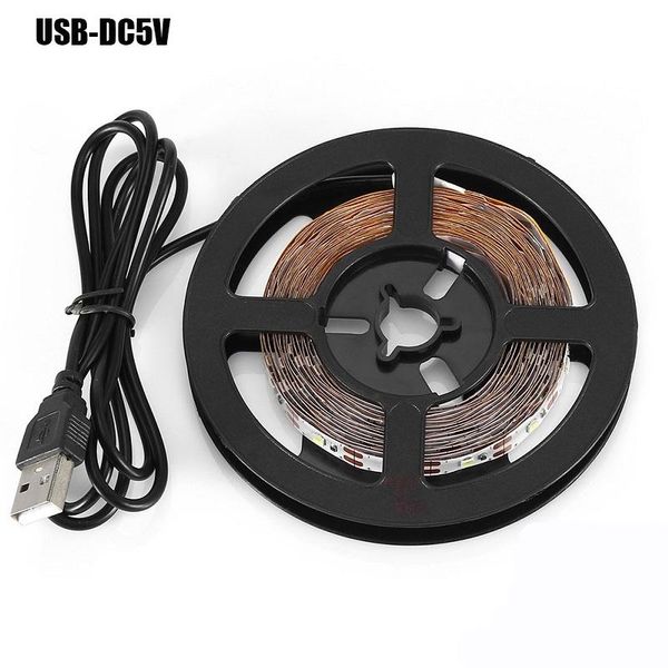 

charger led strip light smd2835 cable tape power supply lamp tv background christmas not waterproof strips