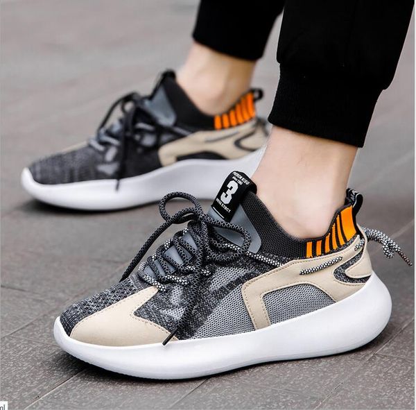 

flying woven men shoes casual breathable sports for spring autumn winter running male good quality wolesale service discount show you low pr