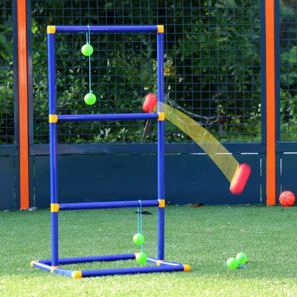 

golf training aids outdoor sports ladder ball game set toss garden back yard toys games for adults kids