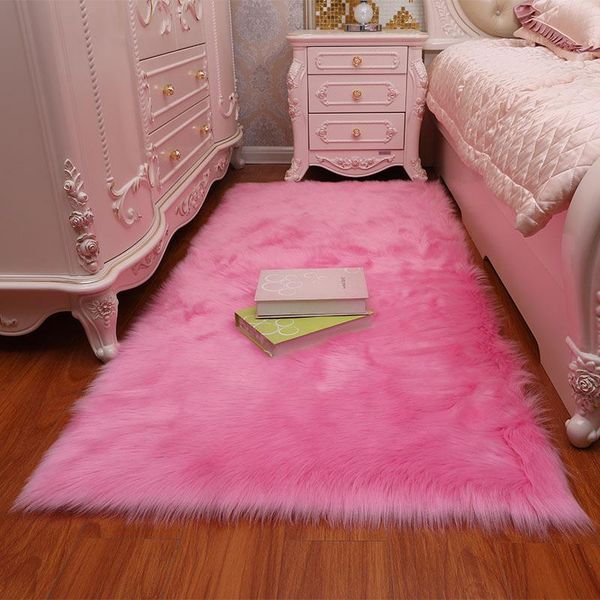 

carpets super soft fluffy rug large area mat faux fur home decor modern livingroom bedroom bedside