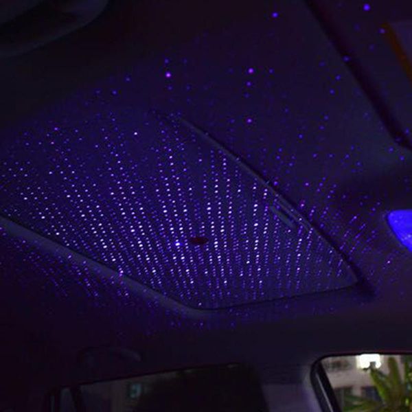 

party decoration romantic usb night light 360 swivel plug and play-car home ceiling projector hee889