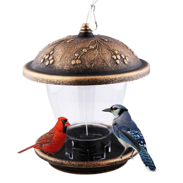 

other bird supplies 1pc hanging feeder birds feeding tool outdoor cage container water bowl for yard