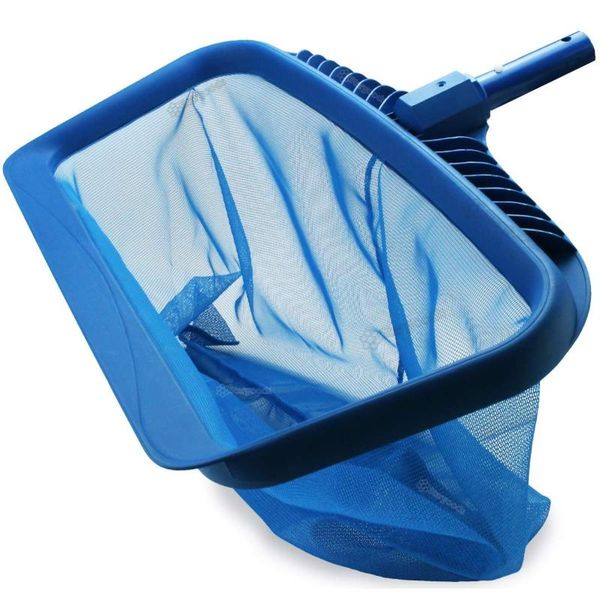 

pool & accessories skimmer net, heavy duty leaf rake cleaning tool, fine mesh net bag catcher