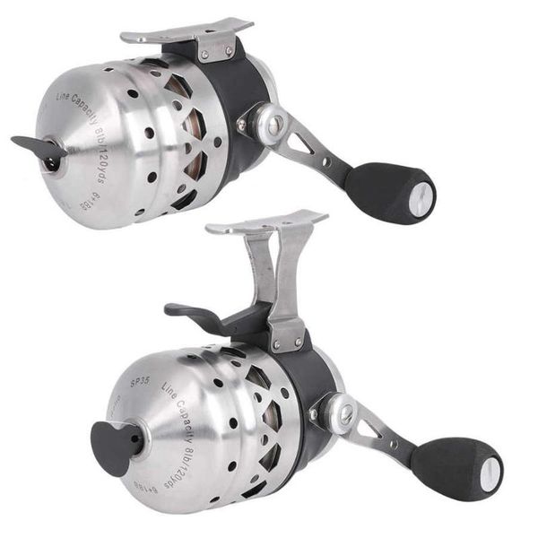 

archery shooting fishing lure reel hand brake winding displacement fish line wheel accessory baitcasting reels
