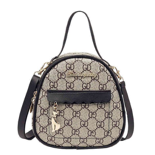 

2022 factory outlet online women's bag mini letter backpack straddle shoulder bag