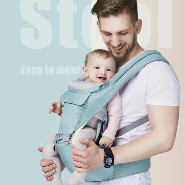

carriers, slings & backpacks 0-36 months ergonomic baby carrier backpack with hip seat for born multi-function infant sling wrap waist stool