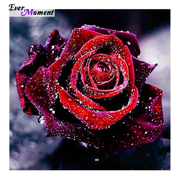 

diamond painting embroidery 5d flower cross stitch crystal square sets decorative diy rose asf112