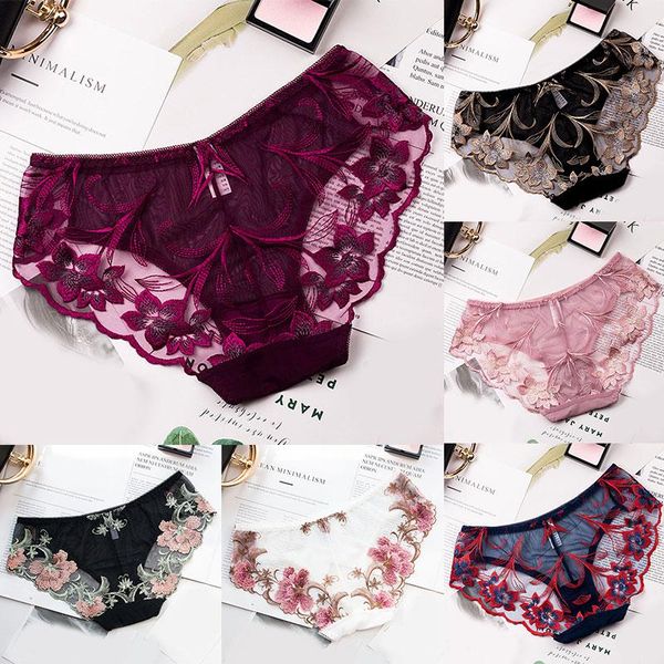 

women's panties knickers briefs intimates underwear lace seamless pantys, Black;pink