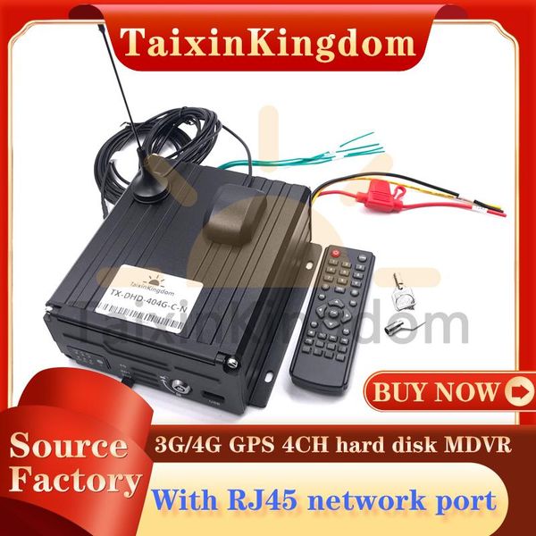

~ 36v wide voltage mdvr 3g / 4g global communication remote monitoring positioning gps rj45 network port 4ch hard disk host car dvr dvrs