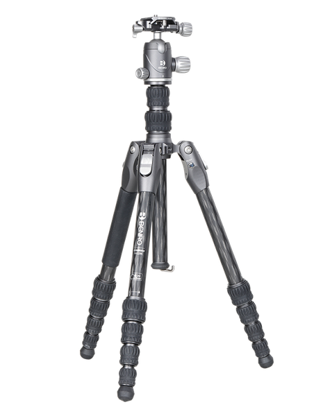 

benro rh229c rh229 profession tripod carbon fiber camera tripods slr stands 5 section max loading 10kg