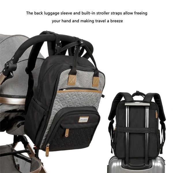 

diaper bags maternity kit backpack mom waterproof stroller organizers travel wet packs baby trolley changing bag in the