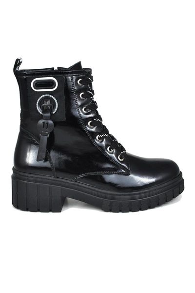 

boots women's ankle genuine leather shoes winter fashion comfortable, Black