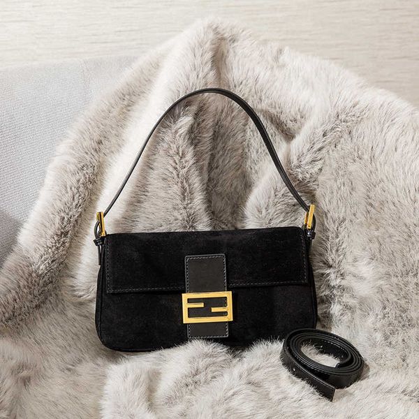 

new suede underarm bag for women in spring and summer of 2021 bags factory outlet