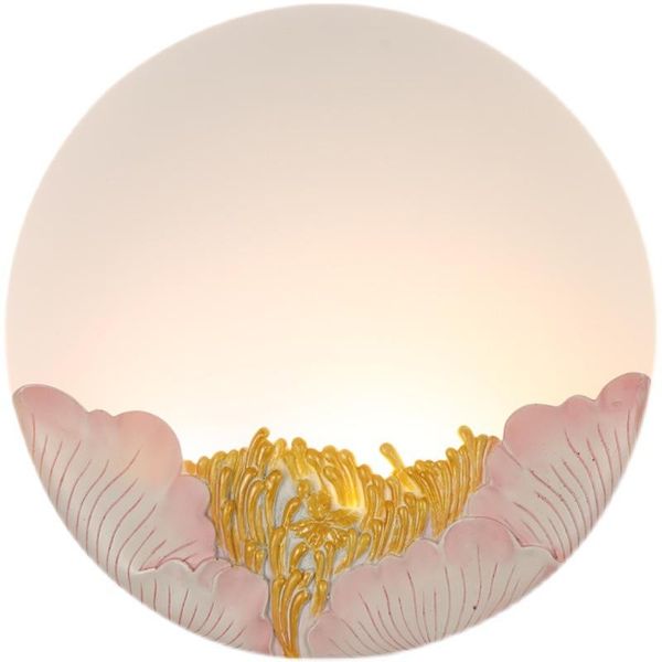 

wall lamps chinese teahouse creative style round bedside simple corridor staircase bedroom aisle decorative lamp